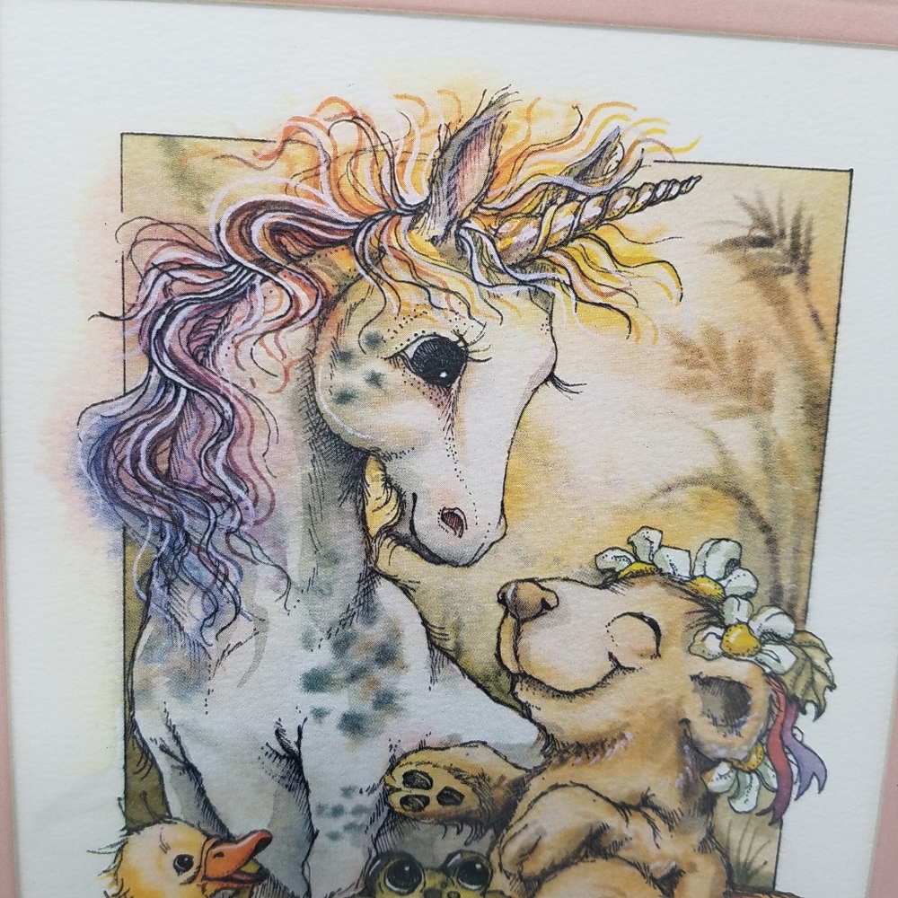 Jody Bergsma Limited Edition Lithograph Fantasy Unicorn, 8x10 - Picture 5 of 10
